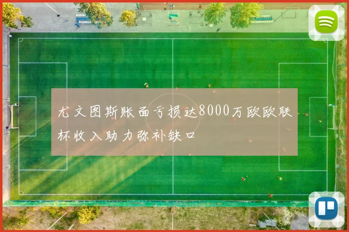 尤文图斯账面亏损达8000万欧欧联杯收入助力弥补缺口